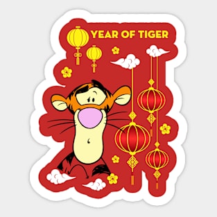 Year of Tiger Chinese New Year Sticker